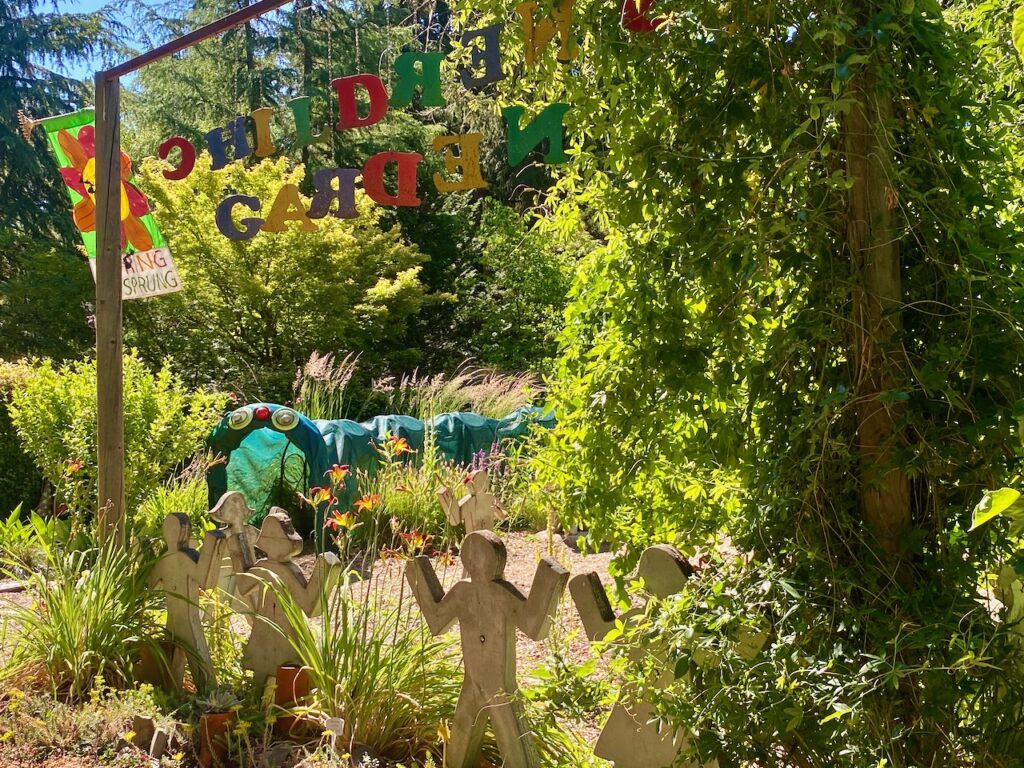 The Children's Garden at the Discovery Garden, photo by Geoff Puryear