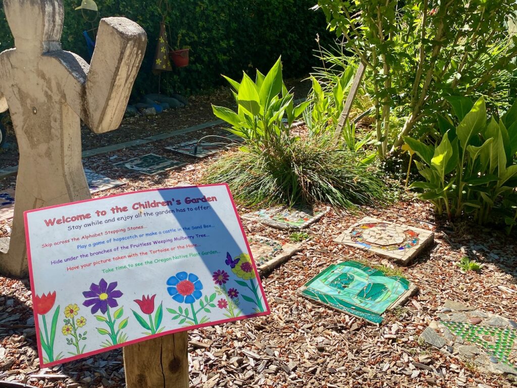 The Children's Garden at the Discovery Garden, photo by Geoff Puryear